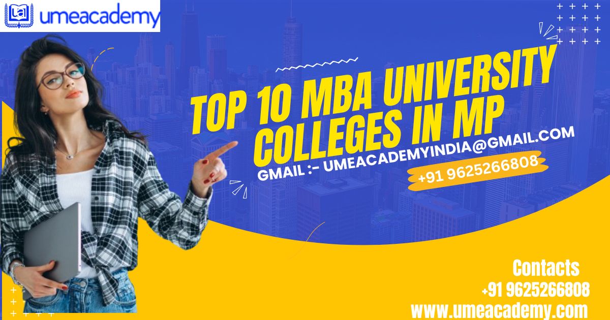 Top 10 Mba University Colleges In Mp